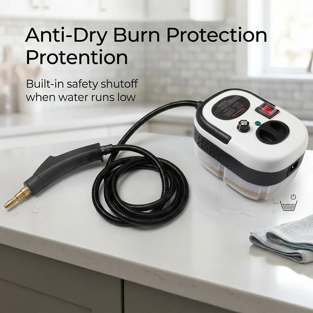 SteamPuci 2500W Multi-Surface Steam Cleaner