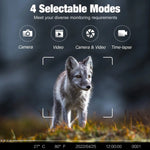 BushiCame 4G LTE Night Wildlife Camera - 4K Video & 30MP Photos
