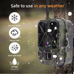 BushiCame 4G LTE Night Wildlife Camera - 4K Video & 30MP Photos