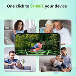 DeasNocx WiFi Bird Feeder Camera 1080P HD Night Vision