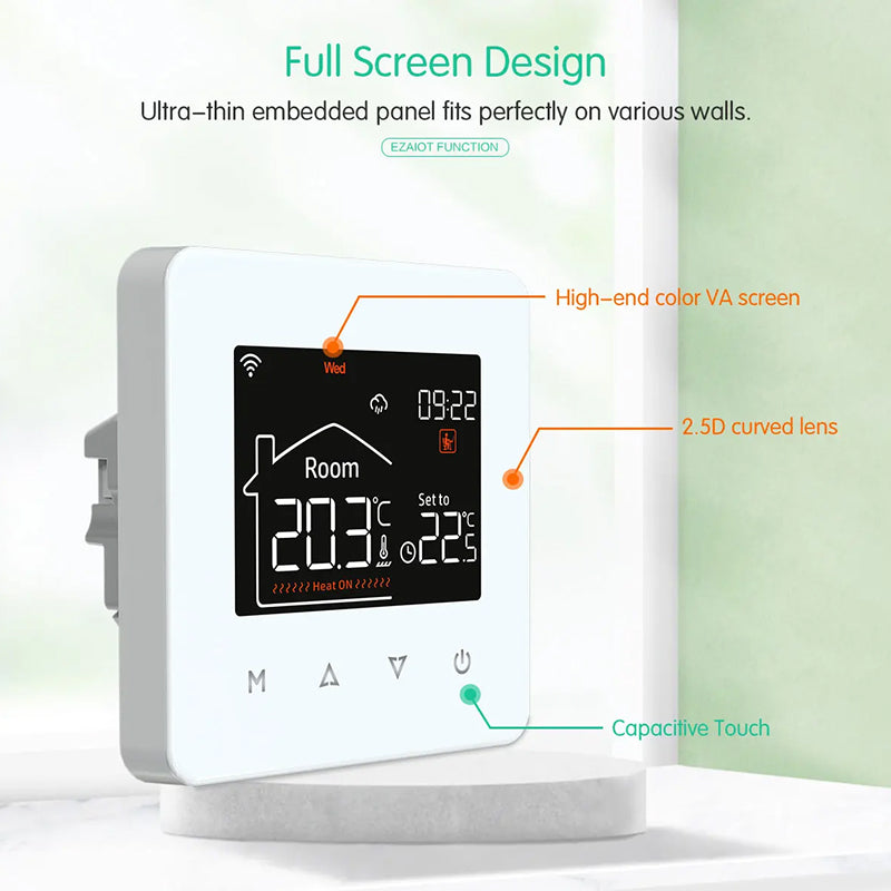 ClimaCorex Smart WiFi Thermostat | 0.1°C Precision & App Control