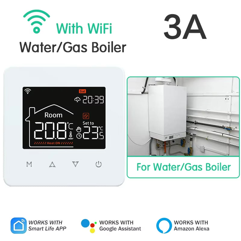ClimaCorex Smart WiFi Thermostat | 0.1°C Precision & App Control