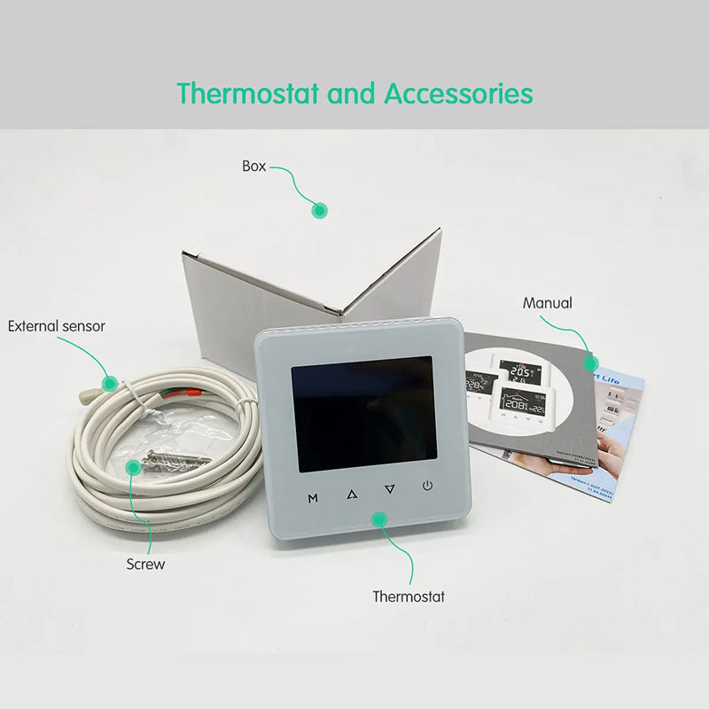 ClimaCorex Smart WiFi Thermostat | 0.1°C Precision & App Control
