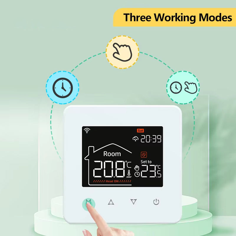 ClimaCorex Smart WiFi Thermostat | 0.1°C Precision & App Control
