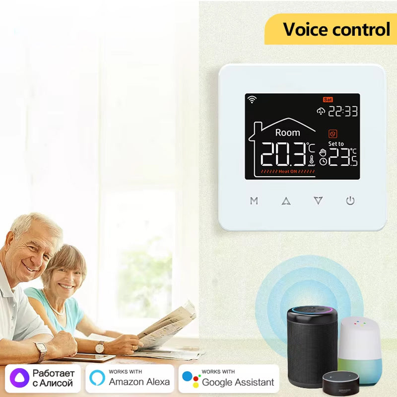 ClimaCorex Smart WiFi Thermostat | 0.1°C Precision & App Control