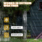 CochiKix Automatic Chicken Coop Door - Predator-Proof Anti-Pinch LCD Timer