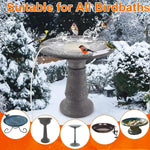 CoziPerch 70W Aluminum Bird Bath Heater for Winter