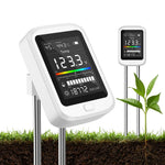 FizoMast 6-in-1 Digital Soil Meter with Rotatable HD Screen