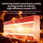 FluxiHot PTC Ceramic Space Heater - Energy Efficient Instant Heat