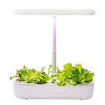 GrosVirdo 12-Pod Indoor Hydroponic Garden Kit with LED Grow Light