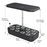 GrosVirdo 12-Pod Indoor Hydroponic Garden Kit with LED Grow Light