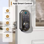 MixaLocki Smart Deadbolt | Keyless Fingerprint & Bluetooth Door Lock