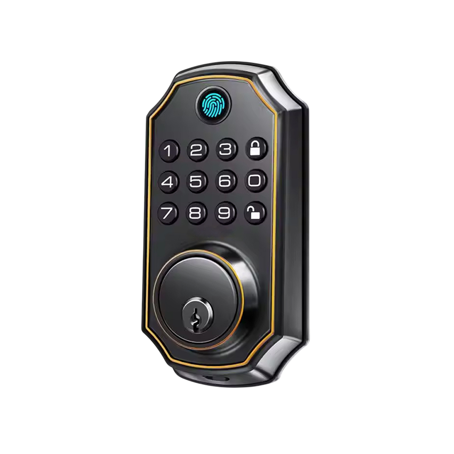 MixaLocki Smart Deadbolt | Keyless Fingerprint & Bluetooth Door Lock