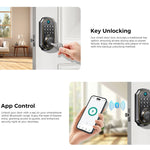 MixaLocki Smart Deadbolt | Keyless Fingerprint & Bluetooth Door Lock