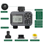 ViGratix Smart Dual-Zone Garden Irrigation Controller with Rain Delay