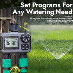 ViGratix Smart Dual-Zone Garden Irrigation Controller with Rain Delay