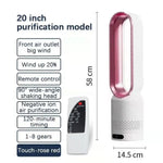 FakiLiax Sleek Bladeless Fan with Air Purifier