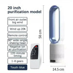 FakiLiax Sleek Bladeless Fan with Air Purifier